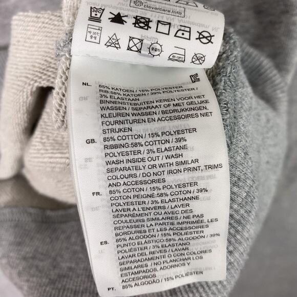 G Star Raw Mens M Grey Heather Doax Crewneck Sweatshirt - Picture 6 of 6